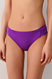 Suwen Yanı Pileli Bikini Alt