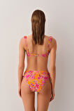Suwen Jungle Dolgulu Straplez Bikini Üst