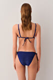 Suwen Patch İnce Bağcıklı Bikini Alt