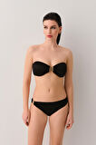 Suwen Noir W Aksesuarlı Detaylı Bikini Üst