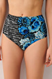 Suwen Azure Yüksek Bel Bikini Alt