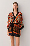 Suwen Gabriel Desenli Kimono