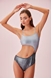 Suwen Cosmic Halka Detaylı Monokini