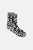 Suwen Leopard Soket Çorap