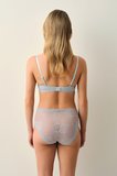 Suwen Cosmopolitan Yüksek Bel Dantelli Slip Külot