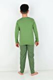 Uzun Kollu Erkek Çocuk Game Dangerous Model Pijama Takımı