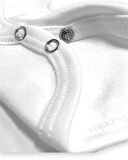 Uzun Kollu Düz Bebek Çıtçıtlı Body