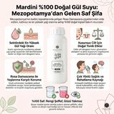 Doğal Gül Suyu 500 ml - %100 Saf Gül Suyu & Hediye Sprey Şişe Seti