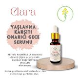 Clara Yaşlanma Karşıtı Onarıcı Gece Serumu 20 Ml