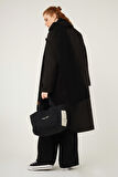 Kolu Apolet Detaylı Kaban Siyah