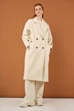 Kolu Apolet Detaylı Kaban Ekru