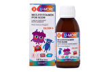 Multivitamin Ve Kalsiyumlu Çocuk Şurubu, Çinko, Vitamin C, B3, E, B5, B2, B1, B6, A, D-150ml
