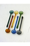6'LI RENKLİ KAŞIK SETİ