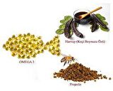 LEXTON PROPOLİS VE OMEGA 3 HARNUP  ÖZÜ