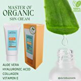 Master Of Organic COLLAGEN hyaluronic sun cream Spf 50+