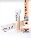 Saç Boyası 9.11 Açık Sarı Yoğun Küllü 100 ml