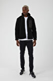 UNIQROY Basic Suni Yün Mont Tam Fermuarlı Cepli Normal Kesim