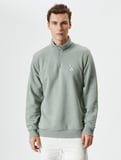 Bugs Bunny Dik Yaka Sweatshirt Lisanslı Baskılı