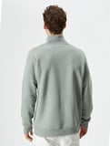 Bugs Bunny Dik Yaka Sweatshirt Lisanslı Baskılı