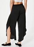 Koton Normal Bel Regular Fit Siyah Kadın Chino Pantolon 4SAK40076PW