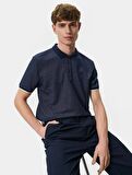 4SAM10089MK Koton Erkek T-shirt LACİVERT