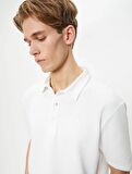 4SAM10109MK Koton Erkek T-shirt EKRU