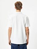 4SAM10109MK Koton Erkek T-shirt EKRU