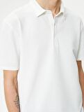 4SAM10109MK Koton Erkek T-shirt EKRU