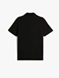 4SAM10111MK Koton Erkek T-shirt SİYAH