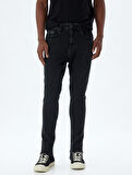 Super Skinny Standart Bel Kot Pantolon - Justin Jean