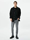 4WAM40377ND Koton Erkek Jean Pantolon ANTRASİT