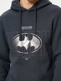 Batman Hoodie Lisanslı Baskılı