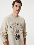 House Of The Dragon Sweatshirt Lisanslı Baskılı