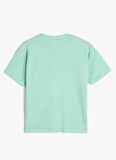Koton Baskılı Yeşil Erkek Çocuk  T-Shirt 4SKB10239TK