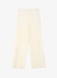 Koton Normal Bel Normal Paça Beyaz Kız Çocuk Chino Pantolon 4SKG40053AW