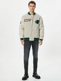 4WAM40394ND Trousers Koton Erkek Jean Pantolon SİYAH
