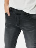 4WAM40394ND Trousers Koton Erkek Jean Pantolon SİYAH
