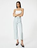 Koton Kadın Jean Pantolon 4SAL40047MD BLEACH