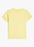 Koton Baskılı Sarı Erkek T-Shirt 4SMB10227TK