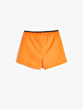 Basic Deniz Şortu Beli Bağlamalı