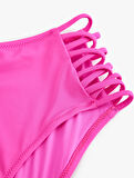 Yüksek Bel Bikini Altı Yanları İpli Astarlı 
