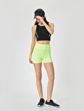 Spor Kısa Tayt Yüksek Bel Slim Fit  