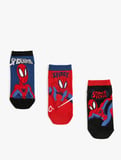 3'lü Spiderman Lisanslı Çorap Seti