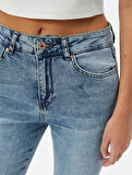 Dar Paça Yüksek Bel Esnek  Kot Pantolon - Carmen Skinny Jeans