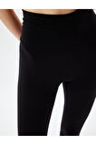 Basic Spor Tayt Yüksek Bel Skinny Fit