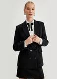 Koton Siyah Kadın Blazer 5WAK50003EW