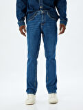 Straight Fit Kot Pantolon - Mark Jean