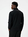 5WAM70041MK Koton Erkek Sweat SİYAH