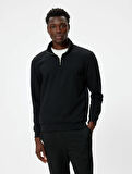 5WAM70041MK Koton Erkek Sweat SİYAH