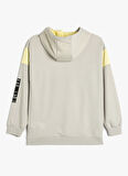 Koton Baskılı Erkek Çocuk  Gri Sweatshırt 5WKB10087TK